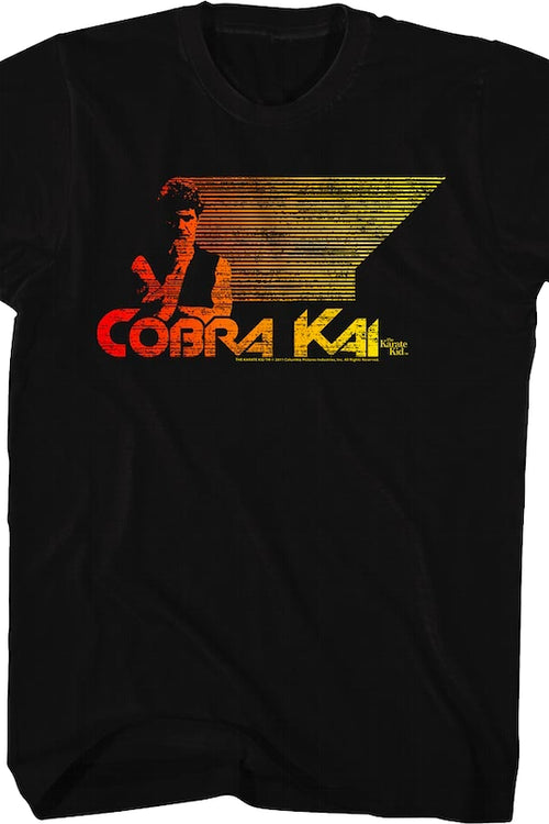 Retro Cobra Kai John Kreese Karate Kid T-Shirtmain product image