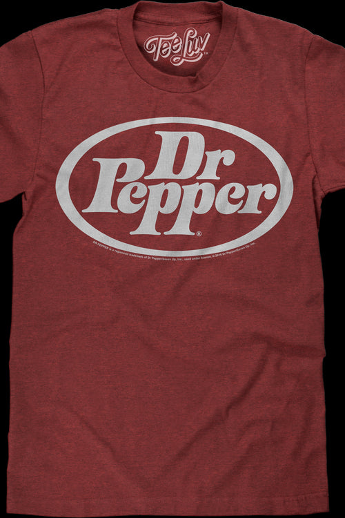 Retro Logo Dr. Pepper T-Shirtmain product image