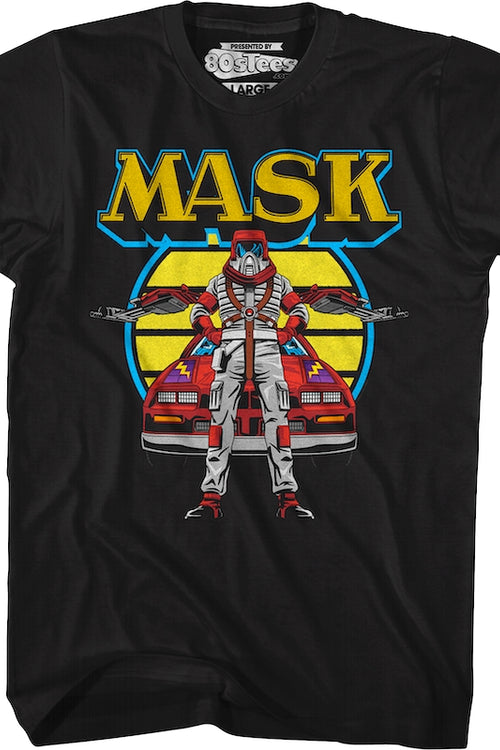 Exclusive Retro Matt Trakker And Thunderhawk MASK T-Shirtmain product image