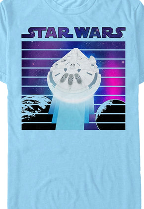 Retro Millennium Falcon Solo Star Wars T-Shirt