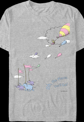 Retro Oh, The Places You'll Go! Dr. Seuss T-Shirt