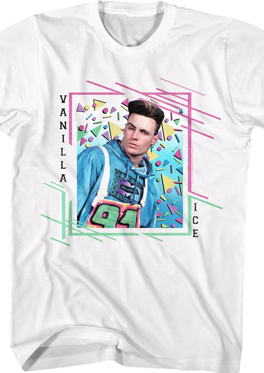 Retro Photo Vanilla Ice T-Shirt - main product image