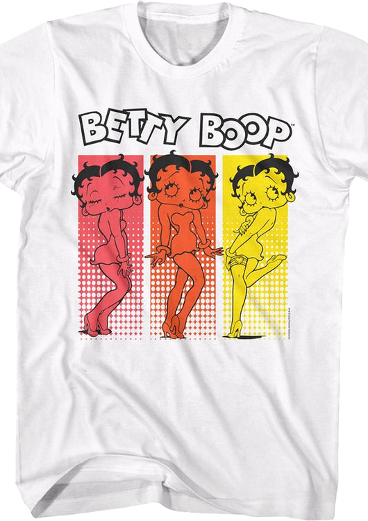 Retro Poses Betty Boop T-Shirt - main product image