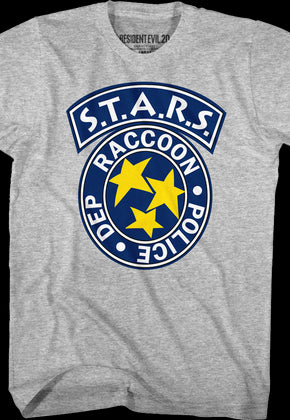 Retro S.T.A.R.S. Resident Evil T-Shirt