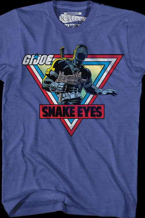 Retro Snake Eyes GI Joe T-Shirtmain product image