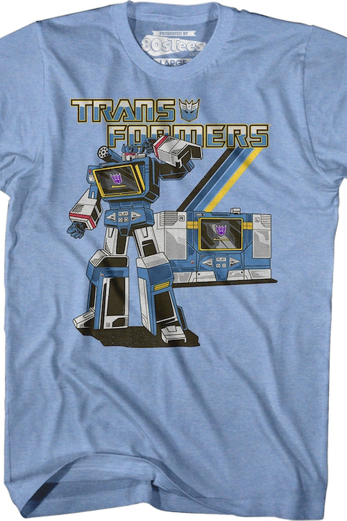Retro Soundwave Transformers T-Shirtmain product image