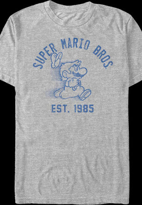 Retro Super Mario Bros. Est. 1985 Nintendo T-Shirt