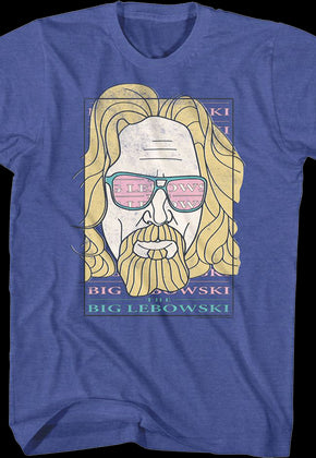 Retro The Dude Big Lebowski T-Shirt