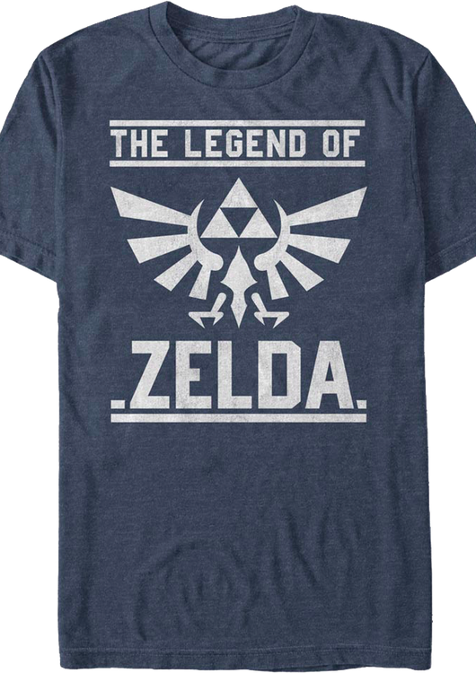 Retro Triforce Legend of Zelda Nintendo T-Shirt - main product image