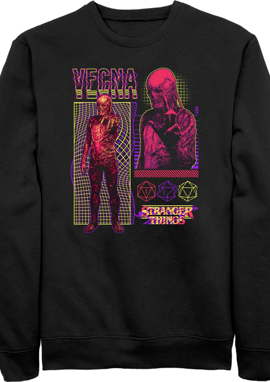 Retro Vecna Stranger Things Sweatshirt - main product image