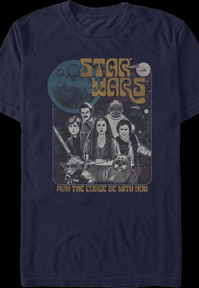 Return Of The Jedi May The Force Be With You Star Wars T-Shirt