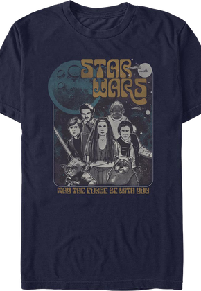 Return Of The Jedi May The Force Be With You Star Wars T-Shirt