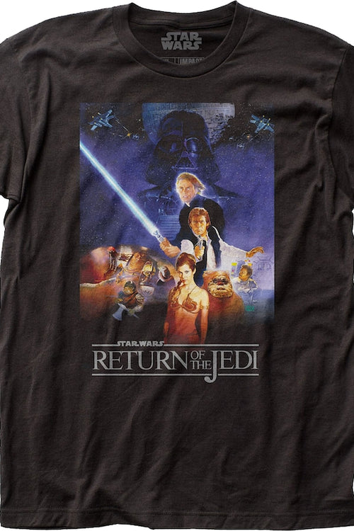 Return of the jedi t shirt sales