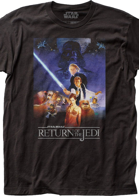 Return Of The Jedi Movie Poster Star Wars T-Shirt - main product image