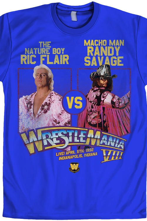 Freeze Ric Flair Vs Macho Man WrestleMania Shirtmain product image