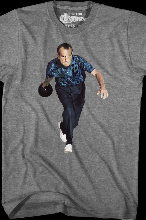Richard Nixon Bowling T-Shirtmain product image