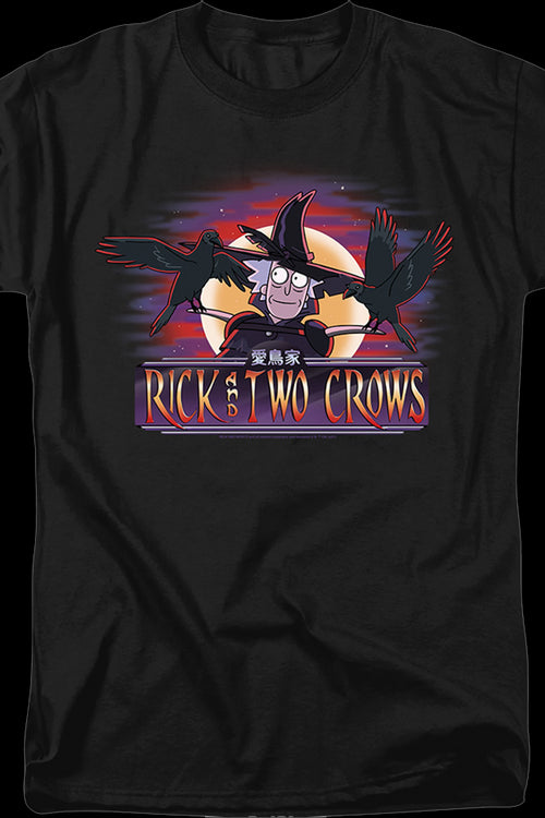 Rick And Two Crows Rick And Morty T-Shirtmain product image