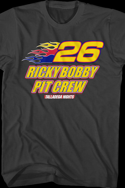 Ricky Bobby Pit Crew Talladega Nights T-Shirtmain product image