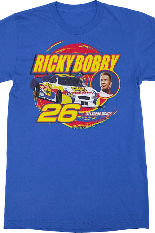 Blue Ricky Bobby Talladega Nights T-Shirtmain product image