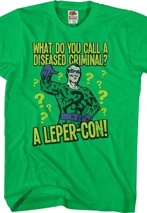 Riddler Leper-Con DC Comics T-Shirt
