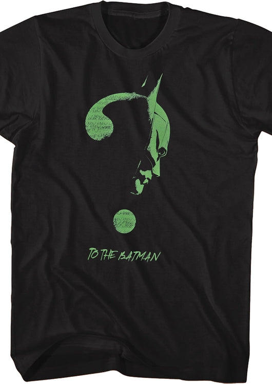 Riddler's Question Mark The Batman T-Shirt - main product image