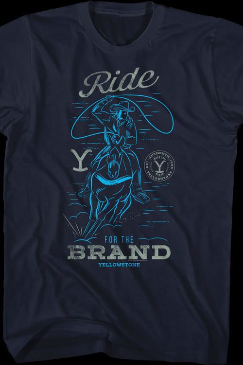 Ride For The Brand Yellowstone T-Shirtmain product image