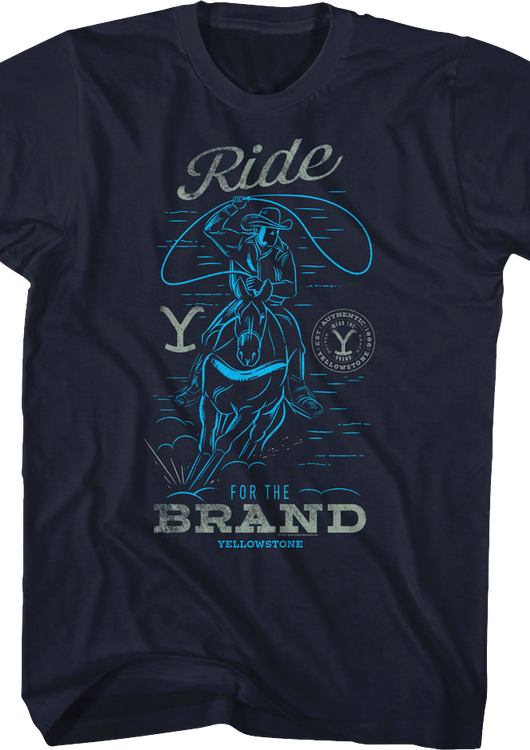 Ride For The Brand Yellowstone T-Shirt - main product image