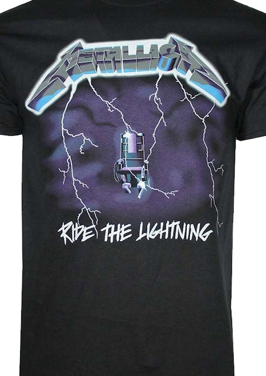 Ride The Lightning Metallica T-Shirt - main product image