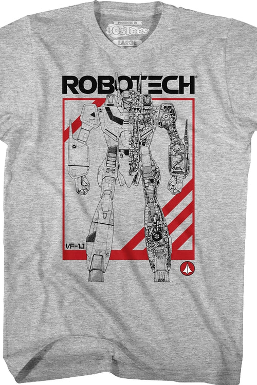 Robotech Battloid Crossection Shirtmain product image