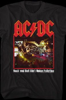 Rock and Roll Ain't Noise Pollution ACDC T-Shirt