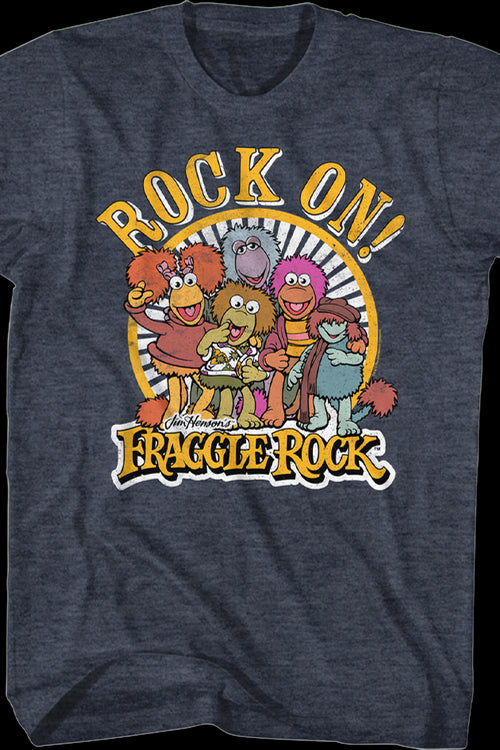 Distressed Rock On Fraggle Rock T-Shirtmain product image