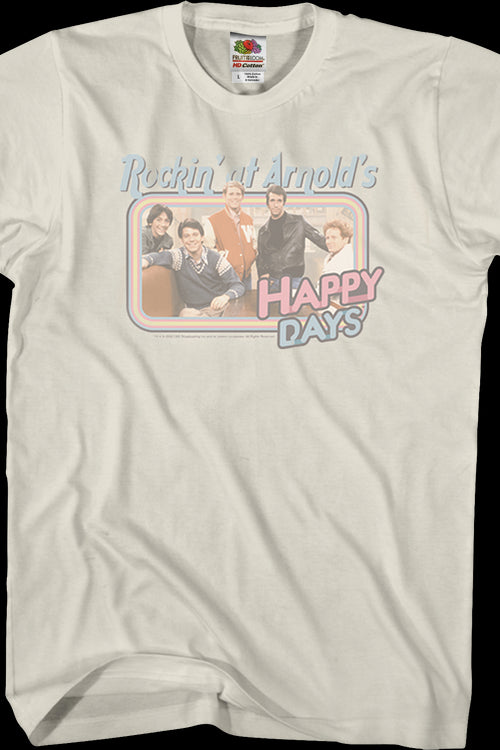 Rockin' at Arnold's Happy Days T-Shirtmain product image