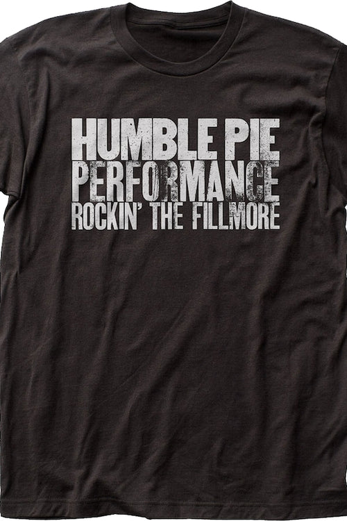Performance Rockin' The Fillmore Humble Pie T-Shirtmain product image