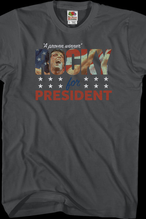 Rocky for President T-Shirtmain product image