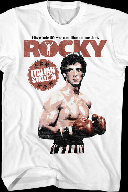 Million To One Shot Rocky T-Shirtmain product image