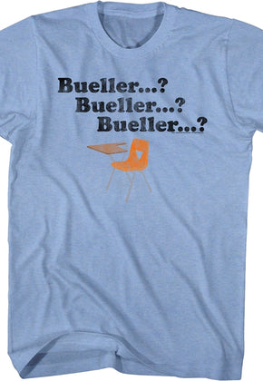 Roll Call Ferris Bueller's Day Off T-Shirt