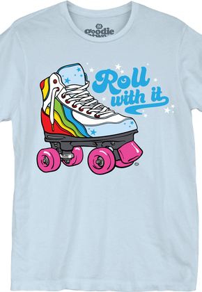 Roll With It Decorated Roller Skate T-Shirt