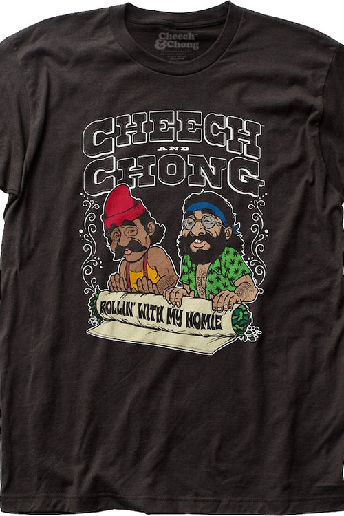 Rollin' With My Homie Cheech and Chong T-Shirtmain product image