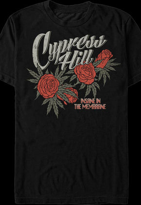 Rose Bud Insane In The Membrane Cypress Hill T-Shirt