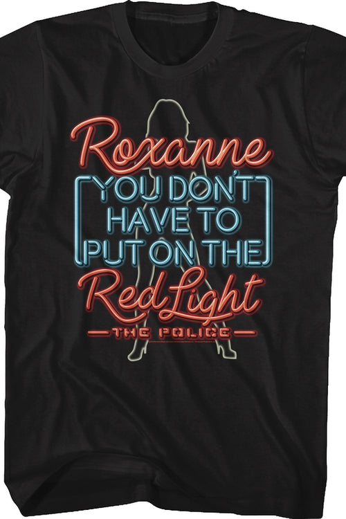 Roxanne The Police T-Shirtmain product image