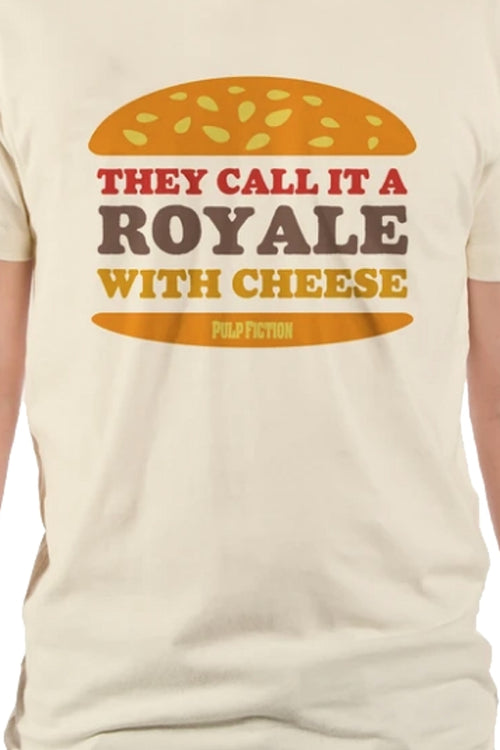 Royale With Cheese Pulp Fiction T-Shirtmain product image