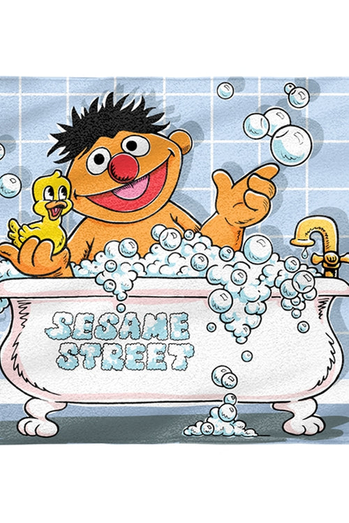 Rubber Duckie Sesame Street Towelmain product image