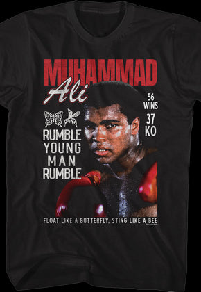 Rumble Young Man Rumble Muhammad Ali T-Shirt