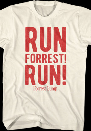 Run Forrest Run Forrest Gump T-Shirt