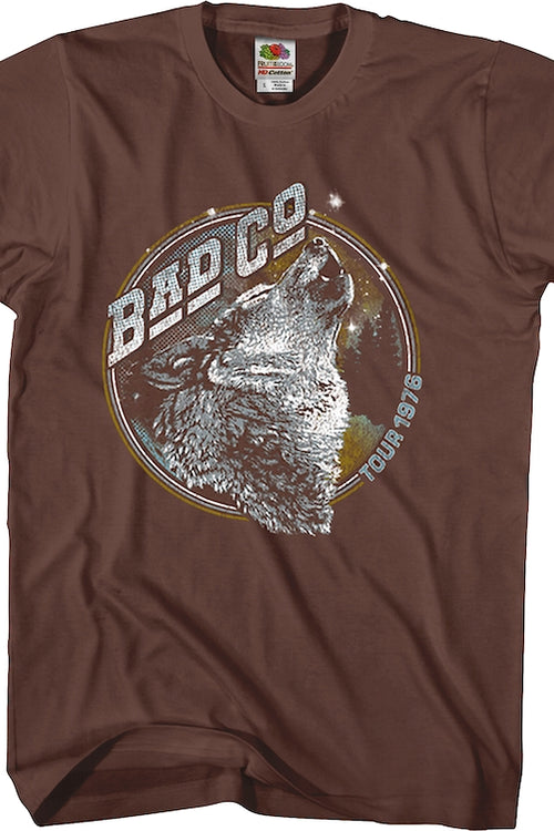 Run With The Pack Tour Bad Company T-Shirtmain product image