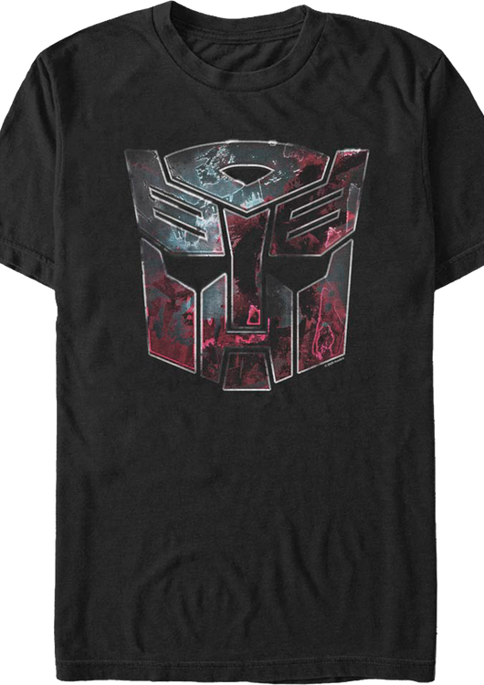 Rusted Autobots Logo Transformers T-Shirt - main product image