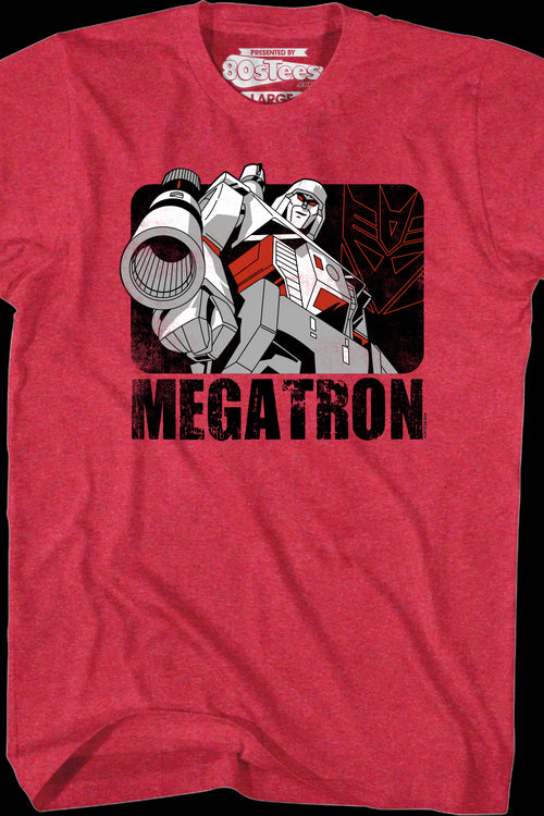 1986 Transformers Movie Such Heroic Nonsense Megatron T-Shirtmain product image