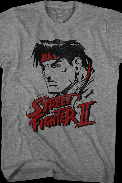 Ryu Sketch Street Fighter T-Shirtmain product image