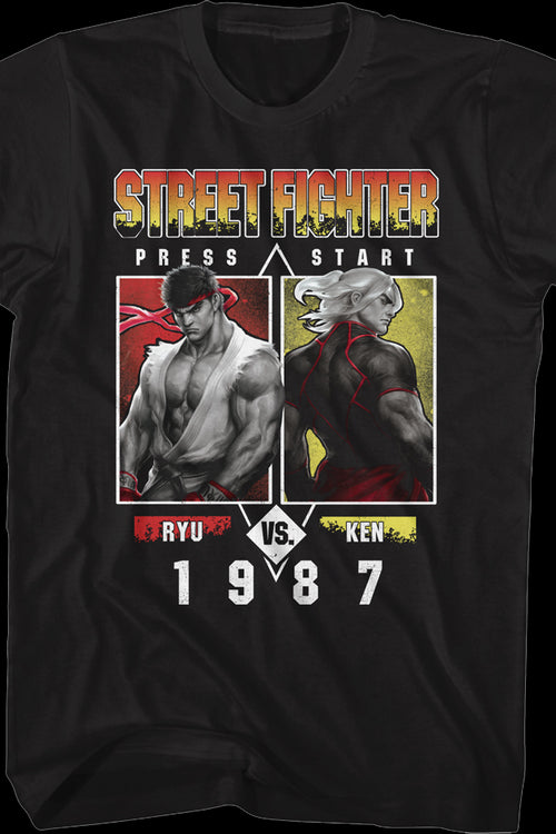 Ryu vs. Ken 1987 Street Fighter T-Shirtmain product image