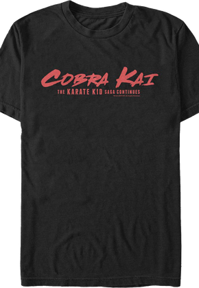 Saga Continues Cobra Kai T-Shirt